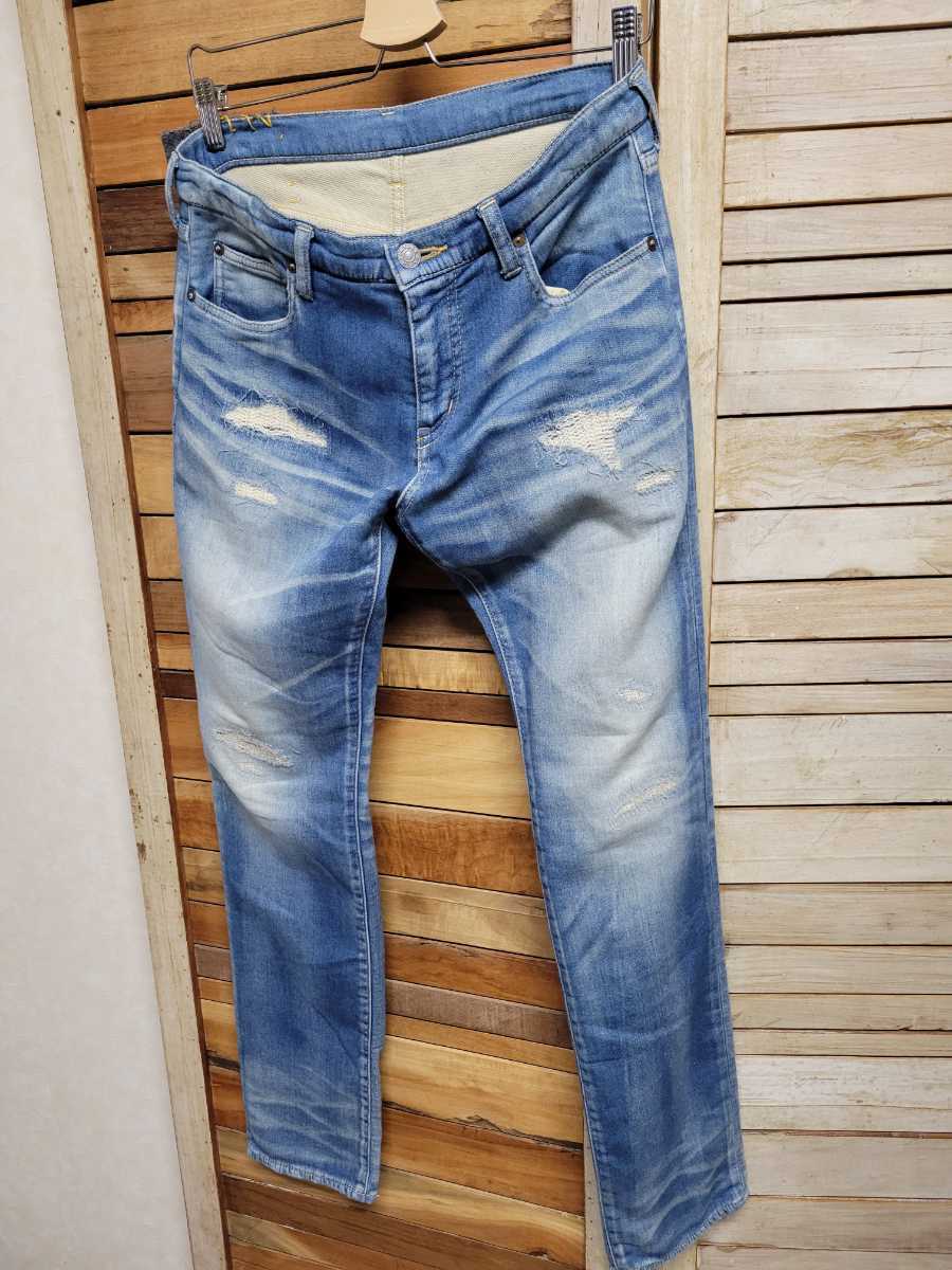 RonHerman ロンハーマン R.H. VINTAGE クラッシュ ダメージ リペア加工