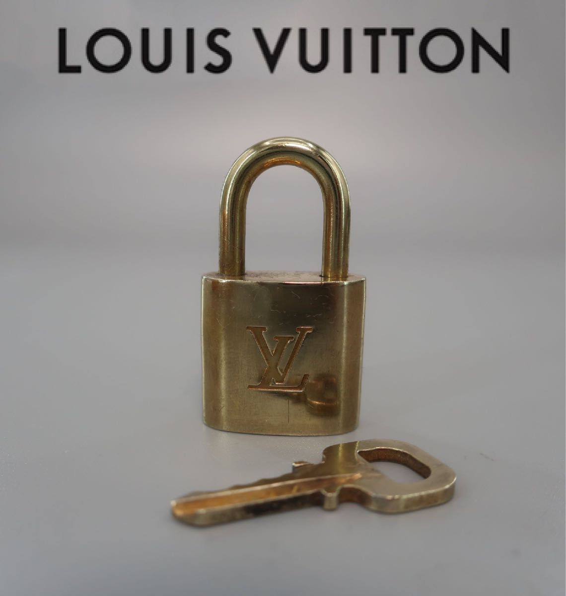 LOUIS VUITTON ルイ・ヴィトン パドロック カデナ 南京錠 304 ゴールド