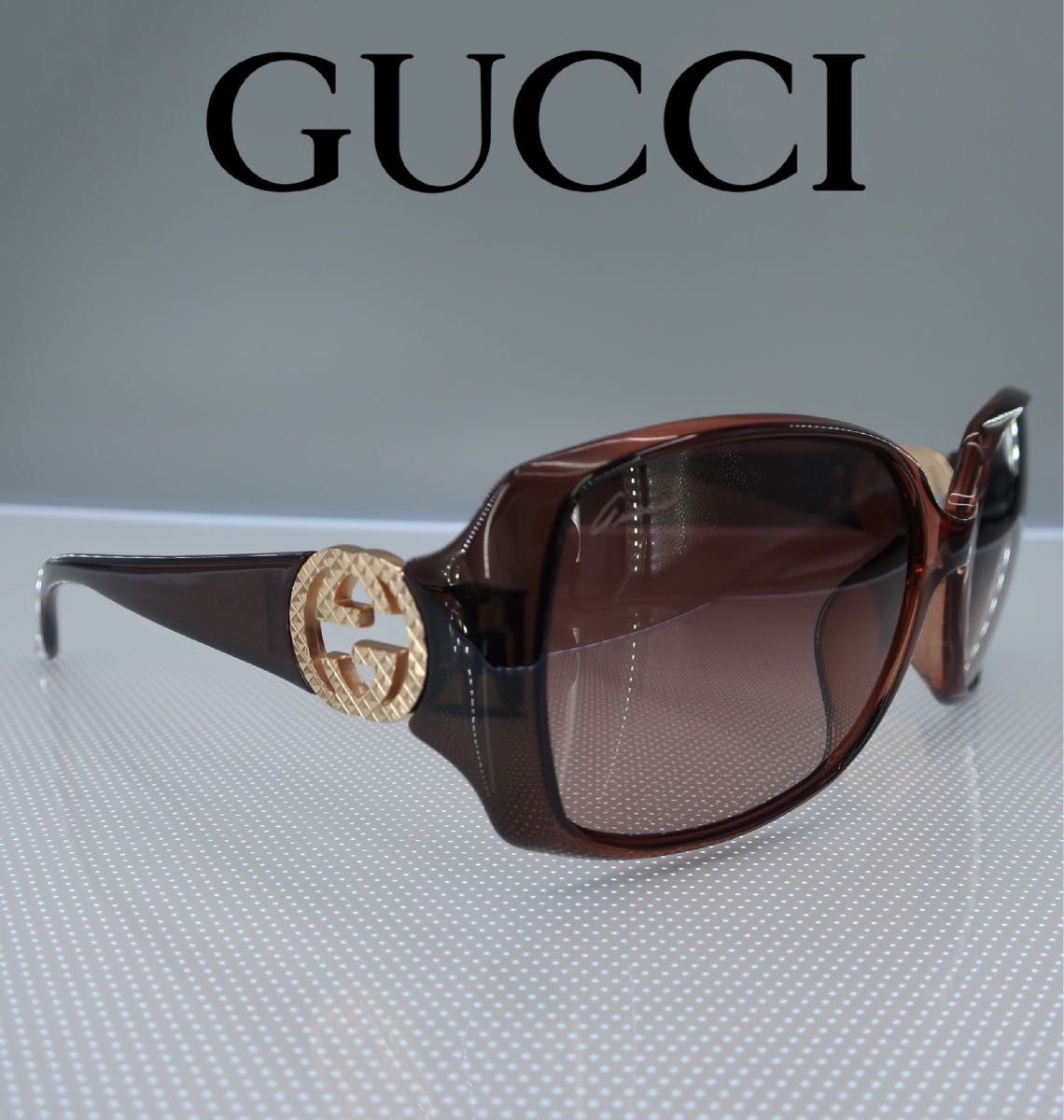 箱あり】グッチ GUCCI サングラス サイドロゴ GG3520/F/S-