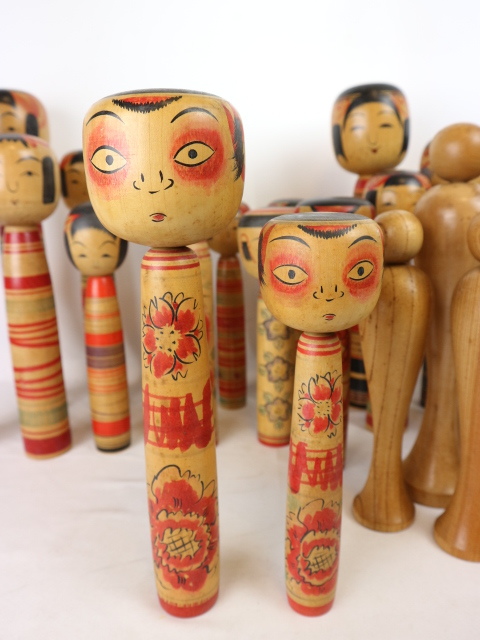 ビンテージ作家こけし37体まとめ売り | labiela.com