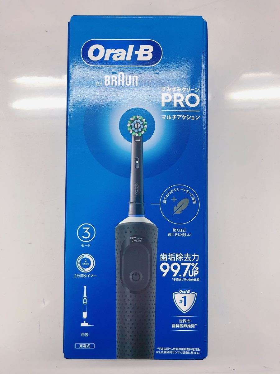 Oral-B すみずみクリーンＰＲＯ マルチアクション D1034133BK Yahoo