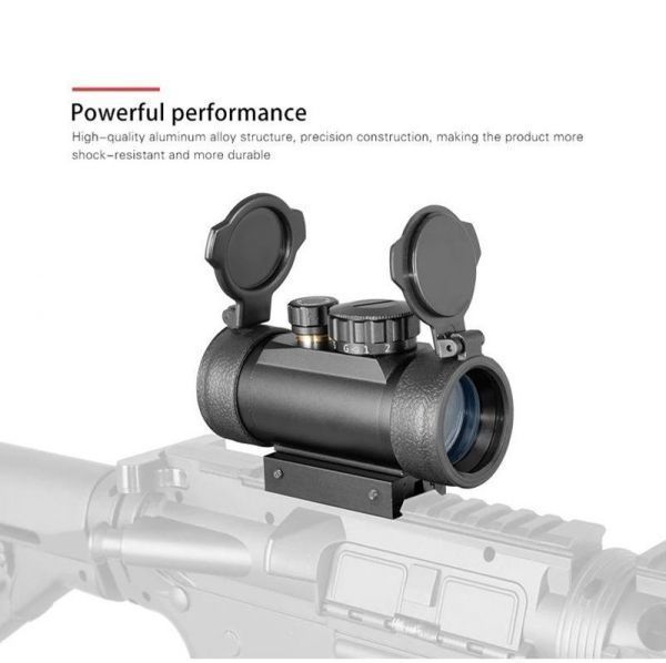 KC074:ダイアナ 3X42 レッドグリーンドットサイトスコープ 戦術 ライフル銃フィット 11/20 レールライフルスコープ狩の画像3