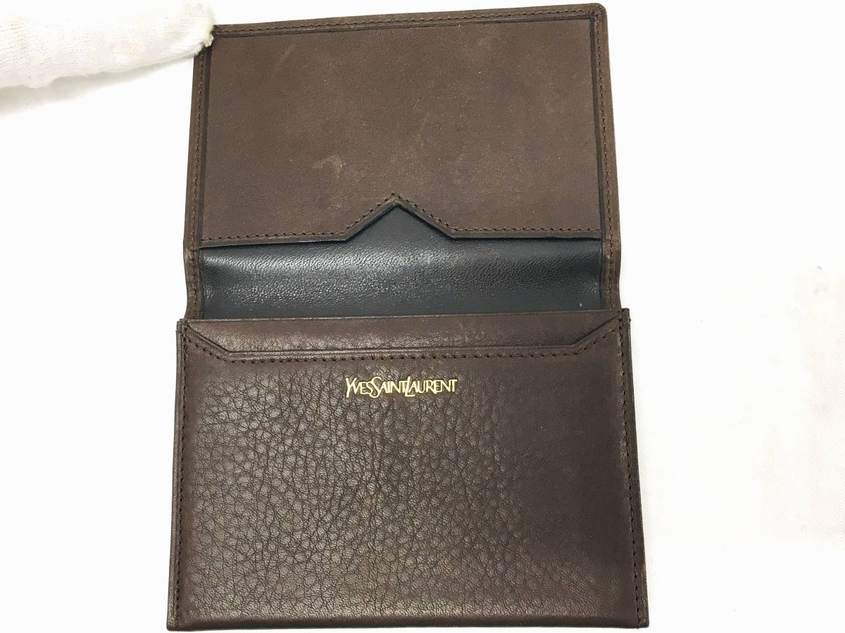 ヤフオク! - YVES SAINT LAURENT イヴ・サンローラン 財布2点...