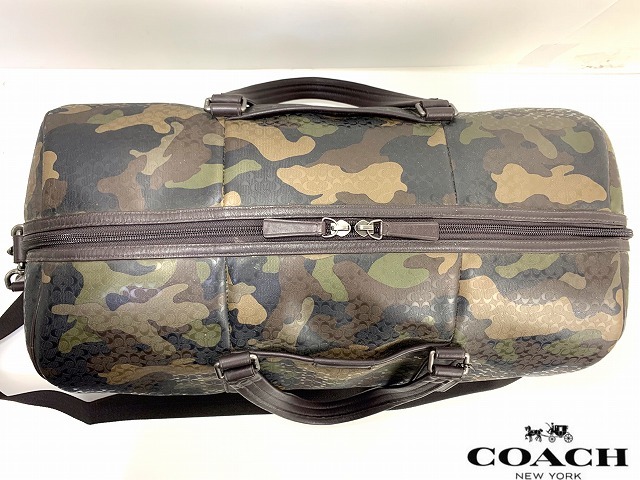 極美品☆送料無料☆入手困難 コーチ メンズ COACH カモフラ-ジュ