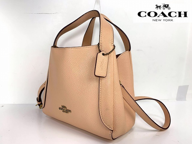  ultimate beautiful goods * free shipping * Coach COACH leather is do Lee 2Way shoulder bag handbag 