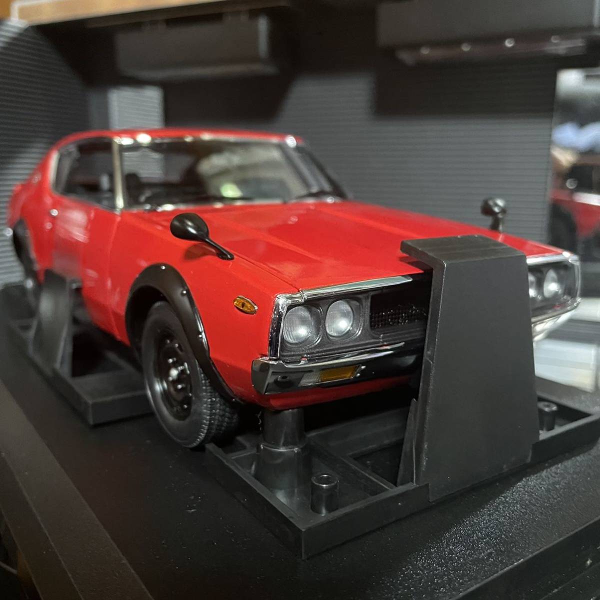 絶版未展示品 京商 1/18 ニッサン スカイライン2000 GT-R (KPGC110