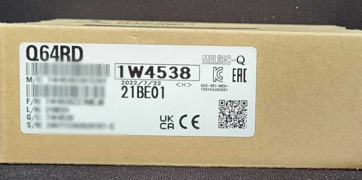 ひし型 新品未開封 三菱電機 Q64RD シーケンサ 白金測温抵抗体入力