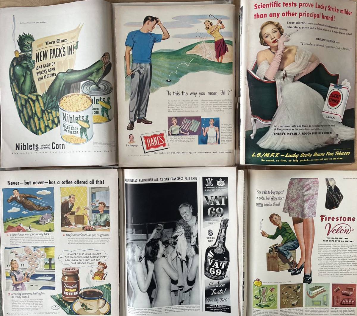 ◆まとめて6冊セット（1940.50年代）ルーズベルト大統領（子供時代）、他・ビンテージ雑誌広告＜LIFE・ライフ誌＞■広告/ポスターの画像7