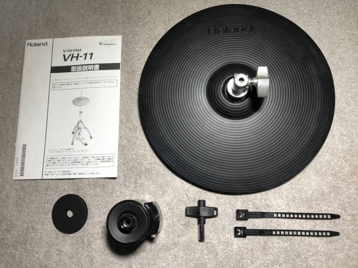 Roland VH-10 V-Hi-Hat 電子ドラム 打楽器 楽器/器材 おもちゃ・ホビー・グッズ クリアランス特価