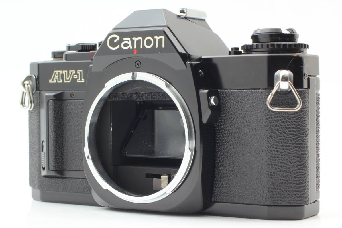 2022超人気 極美品 キャノン CANON AV-1 35mm 一眼レフ フイルムカメラ