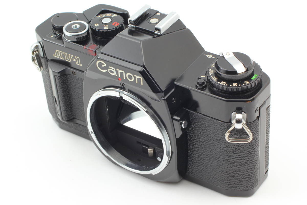 2022超人気 極美品 キャノン CANON AV-1 35mm 一眼レフ フイルムカメラ