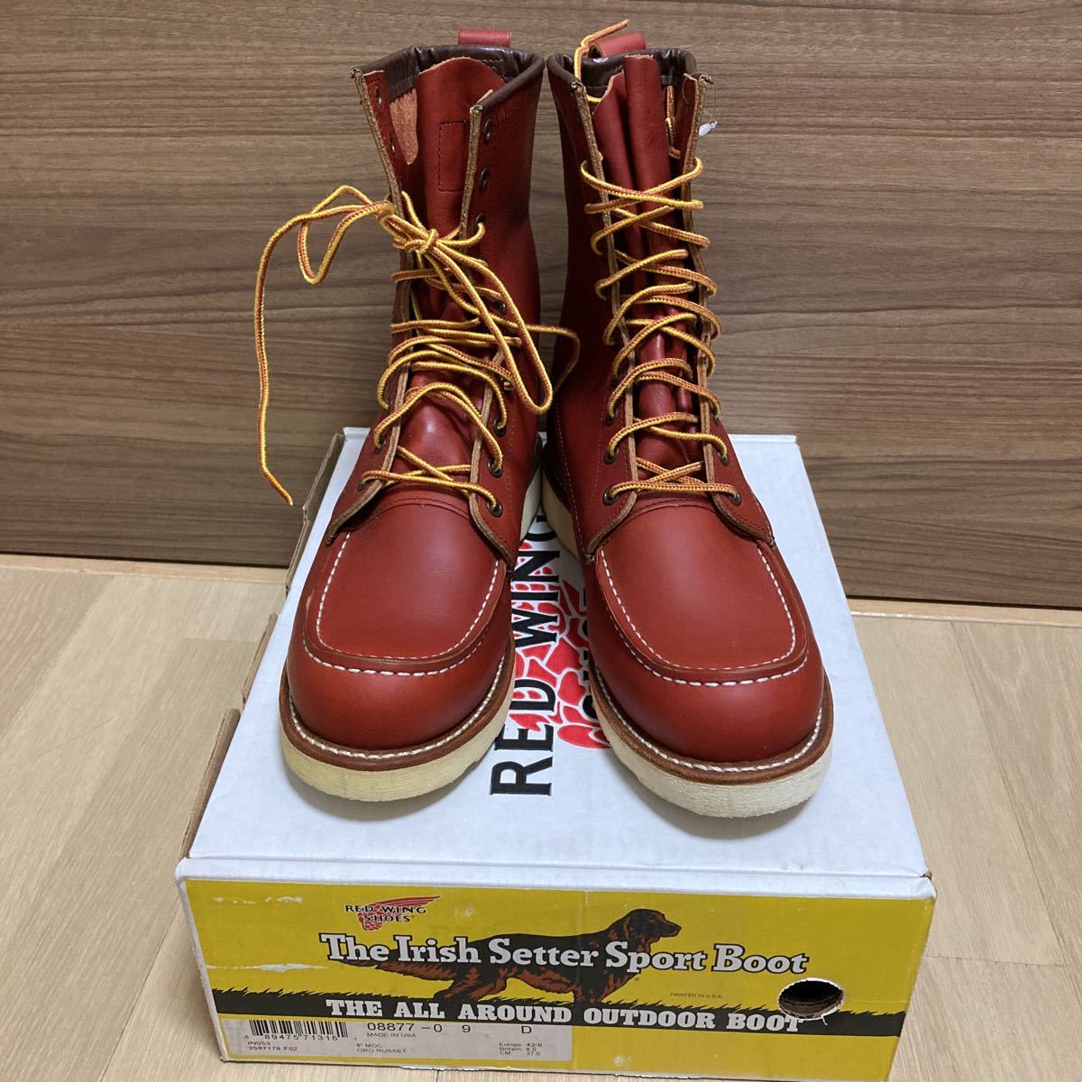 レッドウィング☆9875☆アイリッシュセッター☆9E☆27.0cm-