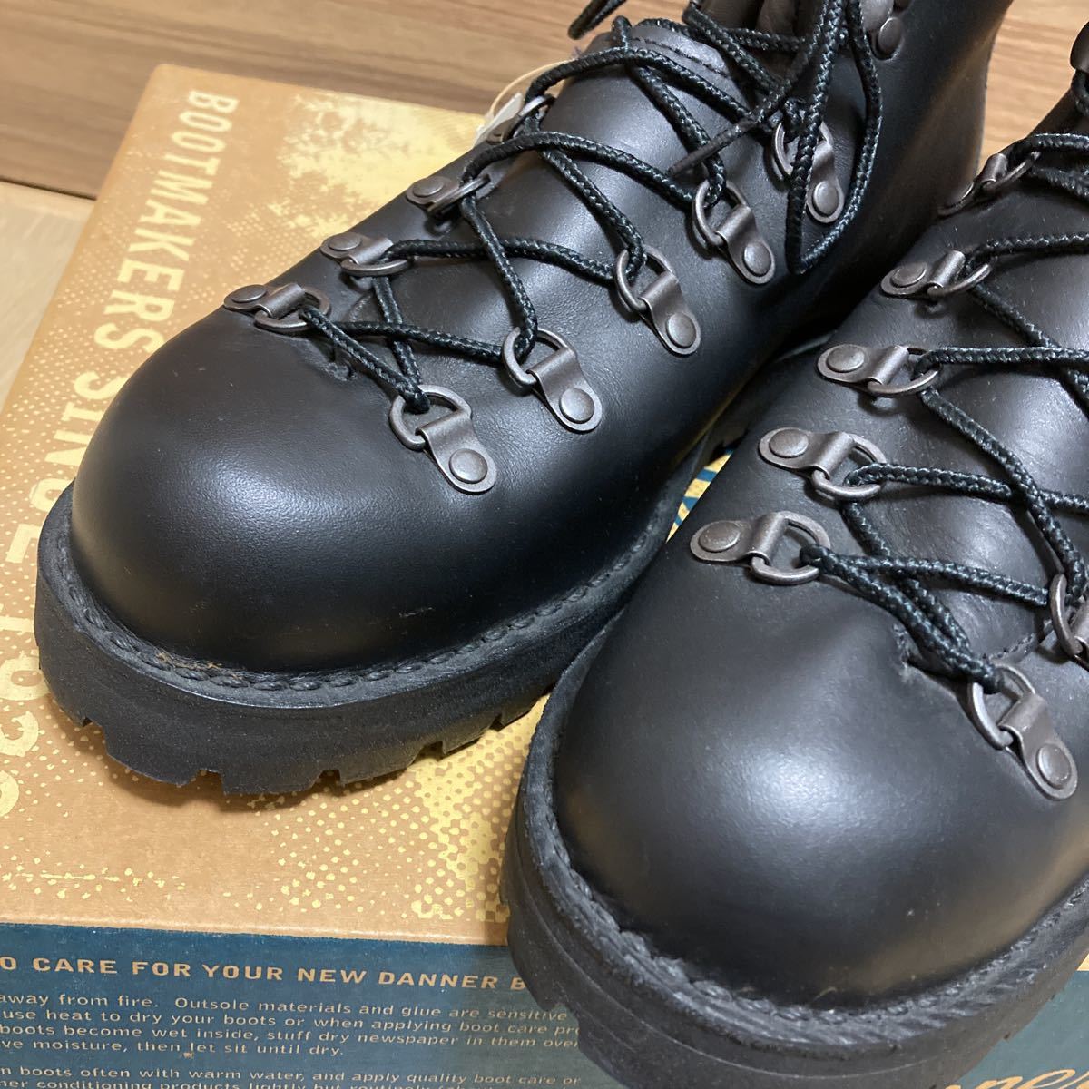 【未使用】DANNER 30525X DJ BLACK MOUNTAIN LT GORE-TEX ダナー マウンテンライト ブラック ゴアテックス ブーツ US10 28cm_画像5