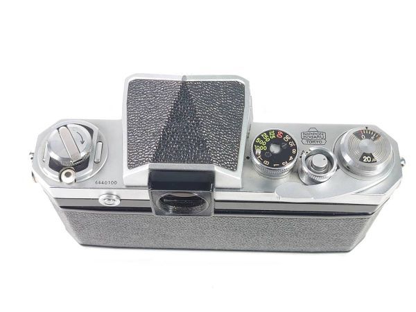 シリアルキリ番】 Nikon F アイレベル クローム ボディ 644万番台