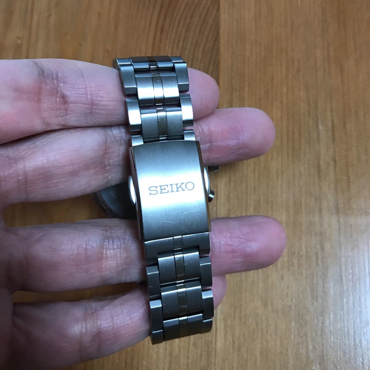 送料込 セイコーアストロン 傷あり 腕回り17cmぐらいに適合 5X53-0AB0