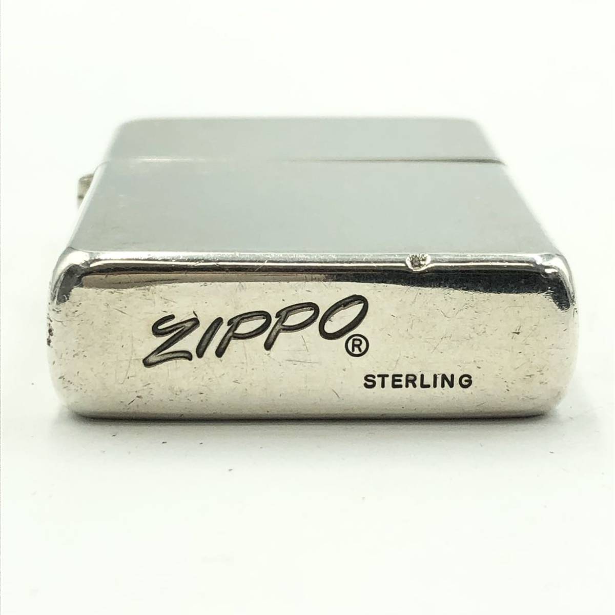 ZIPPO STERLING SILVER イタリック ヴィンテージ 小物 タバコグッズ ...