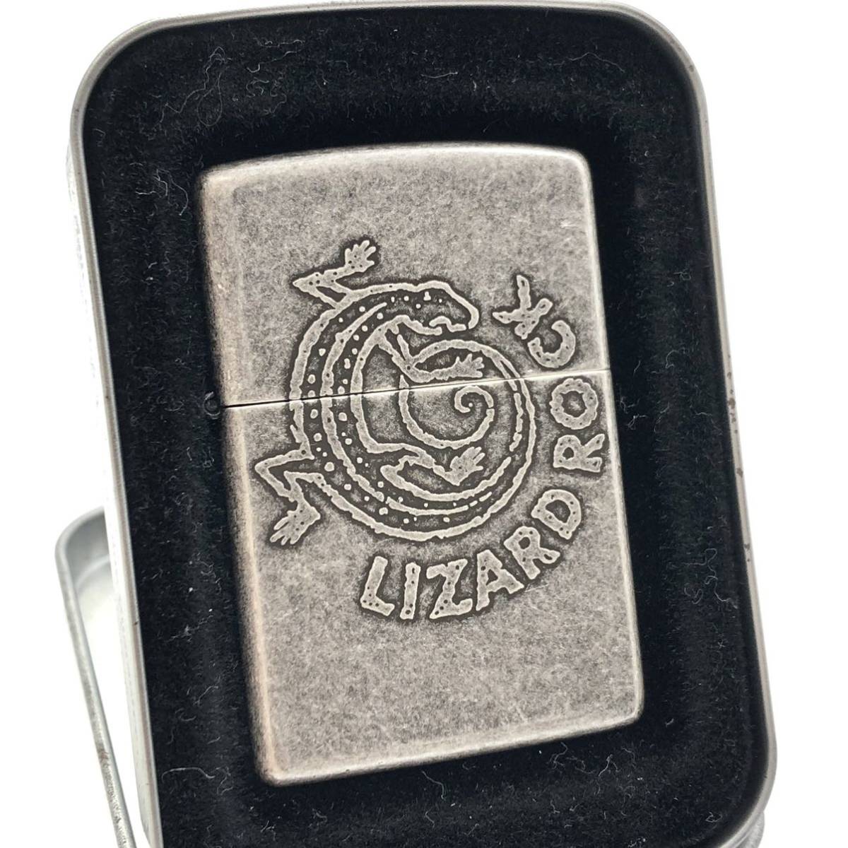 値下 zippo マルボロ Marlboro LIZARD ROCK グレイ系 小物 同時購入