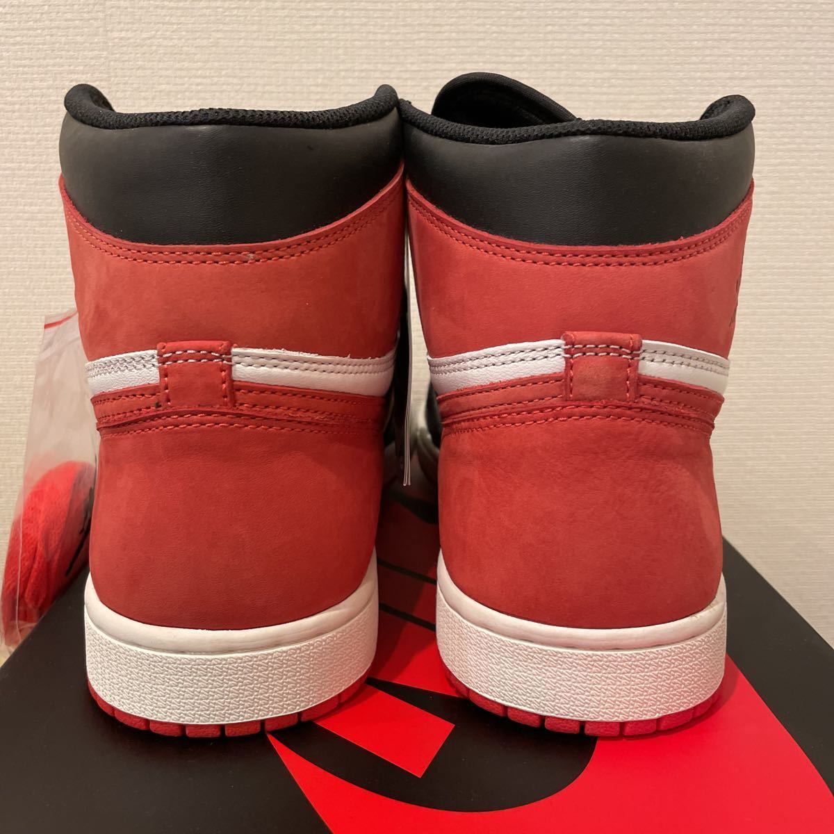 新品未使用28.5cm US10.5NIKE AIR JORDAN 1 RETRO HIGH OG TRACK RED ナイキ エアジョーダン1 OG 6リングス トラックレッド555088-112 AJ1