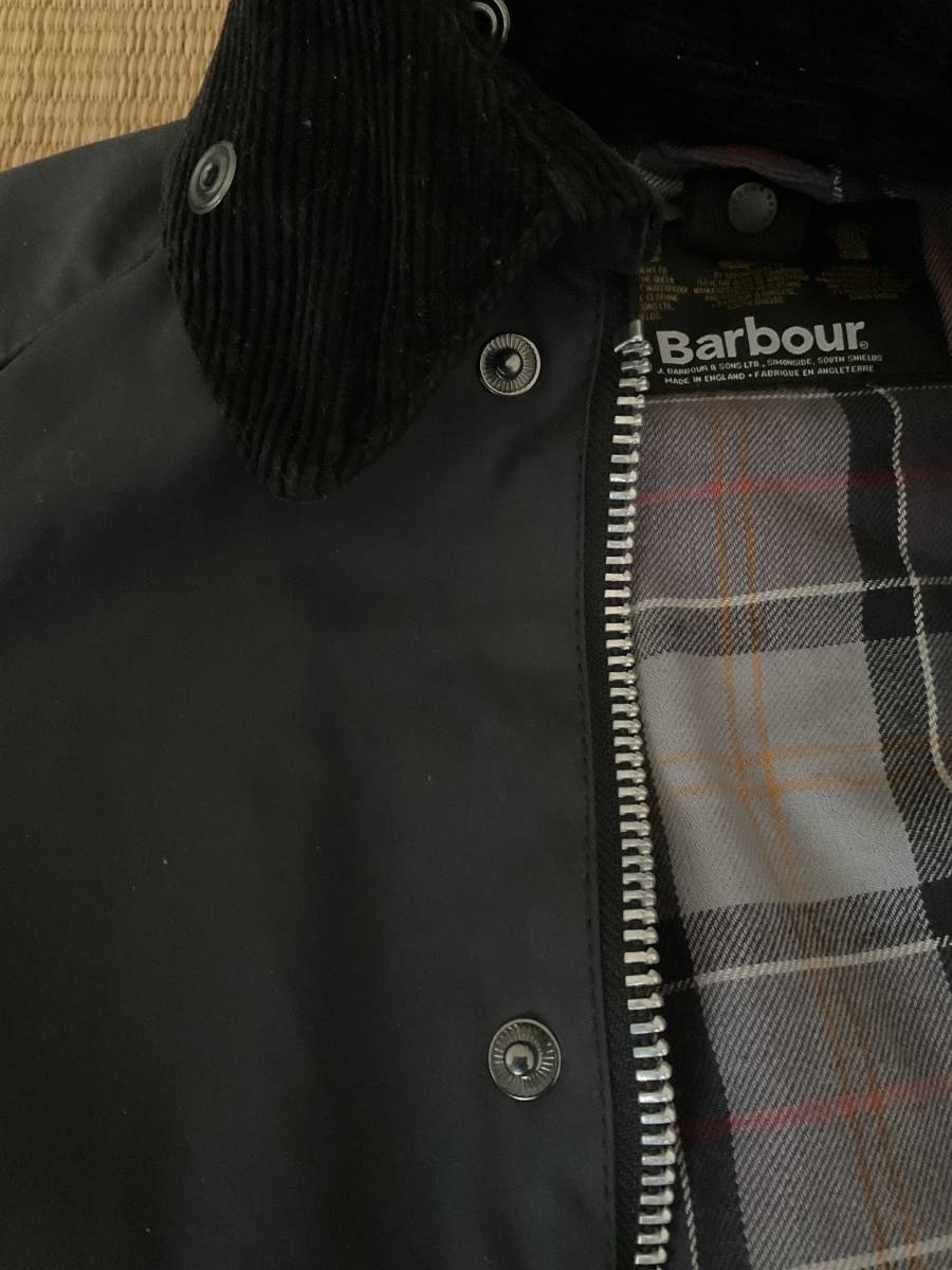 3ワラント】Barbour バブアー BEDALE ビデイル 黒 38 ジャケット