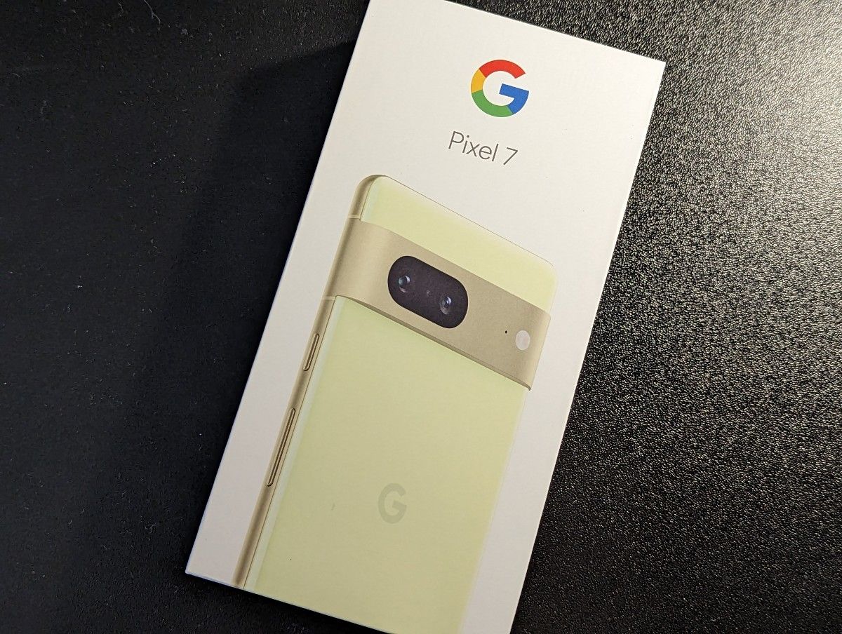 新品 Google Pixel7 128GB Lemongrass SIMフリー