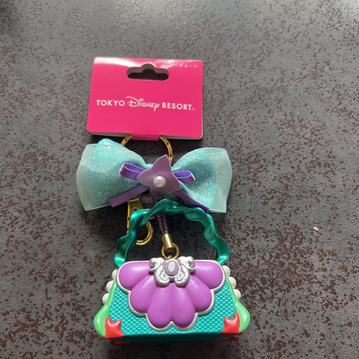  unused goods Disney resort Disney Princess Ariel bag type key chain key holder 