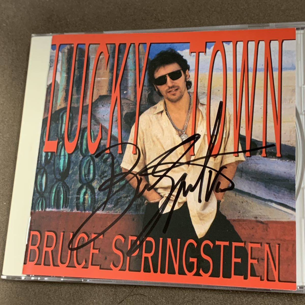 ブルース・スプリングスティーン サイン入りCDの画像1