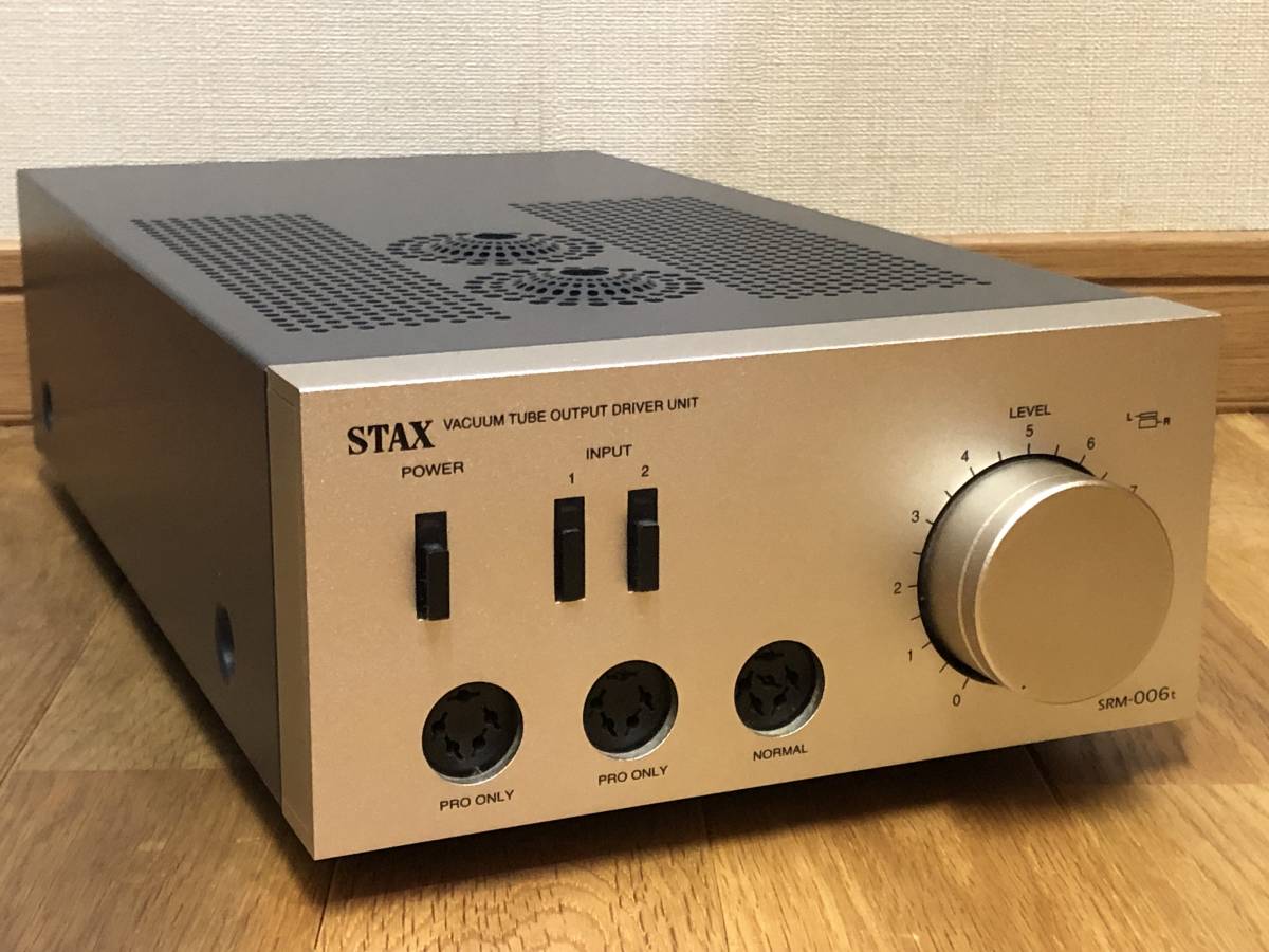 即決/送無 STAX スタックス SRM-006t 双三極管=欧州 6CG7/2球 即決/送無 STAX スタックス SRM-006t 双三極管=欧州 6CG7/2球
