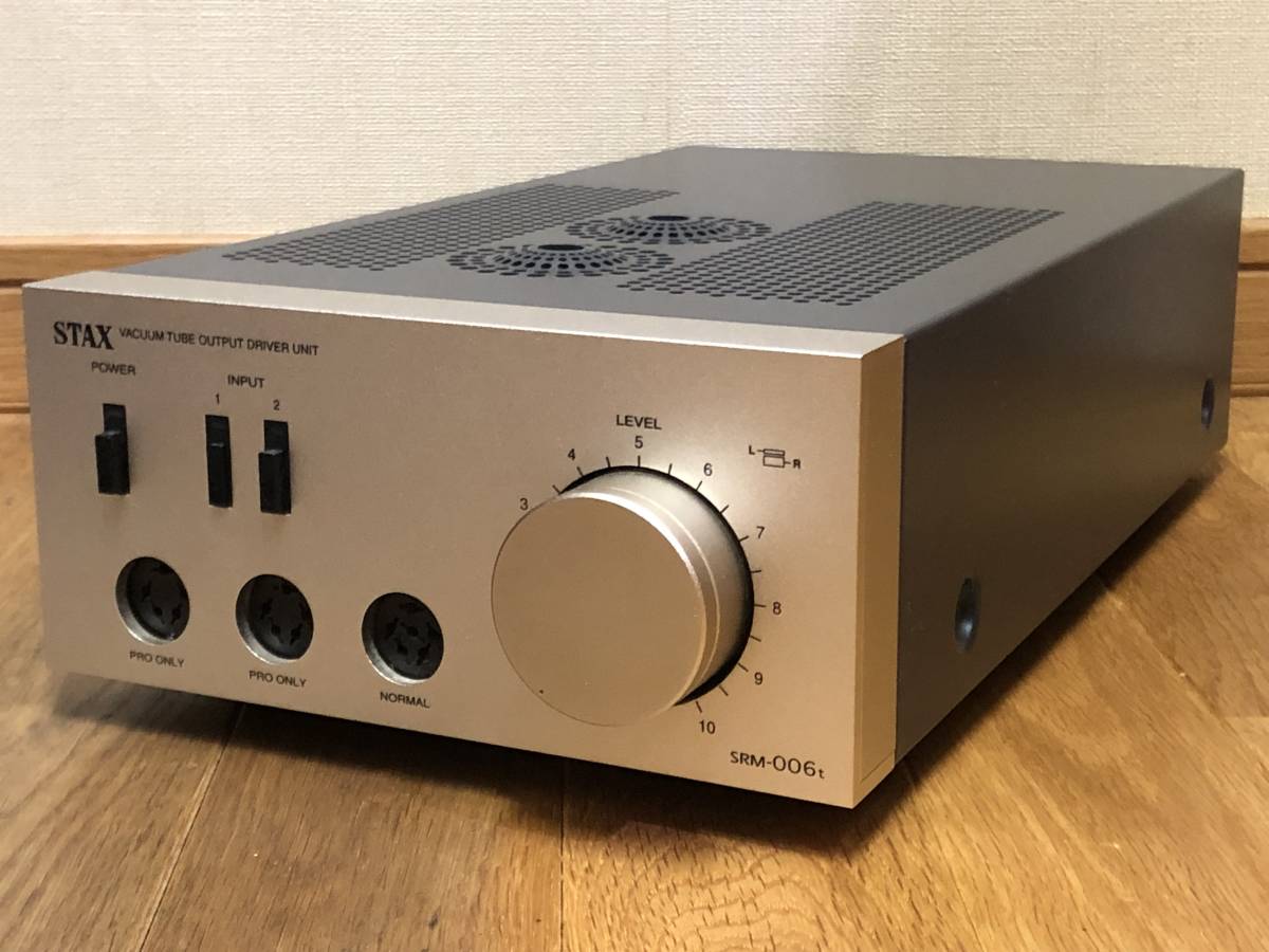 即決/送無 STAX スタックス SRM-006t 双三極管=欧州 6CG7/2球 即決/送無 STAX スタックス SRM-006t 双三極管=欧州 6CG7/2球