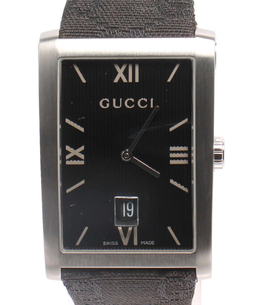 安い購入 グッチ 腕時計 [1003] GUCCI メンズ ブラック クオーツ 8600M