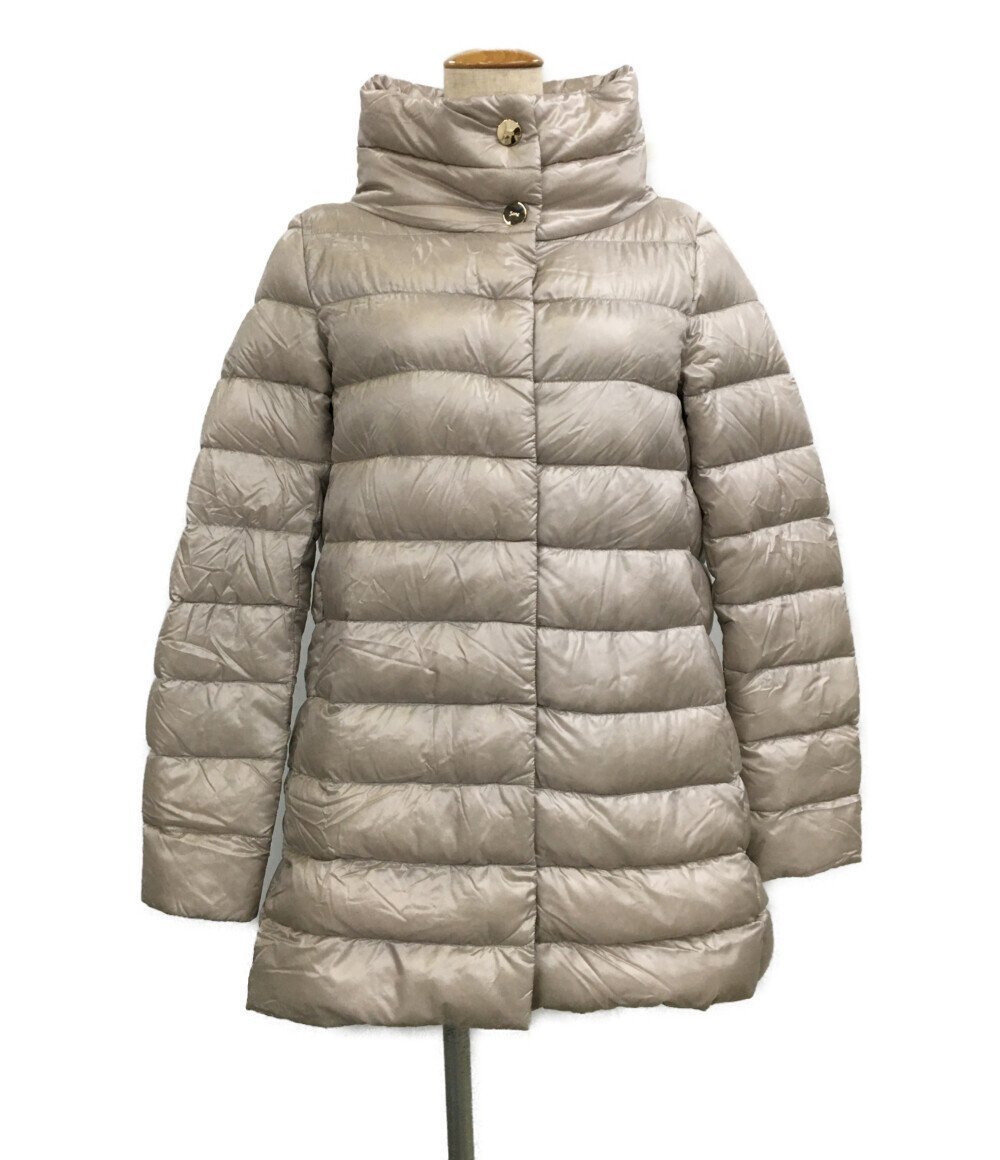 即決】正規品 HERNO ヘルノ ロングダウンコート レイヤード 56