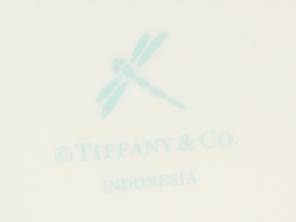 ティファニー ボウル 皿 2点セット ペア 14cm リボン ブルーボックス Tiffany＆Co.の画像6