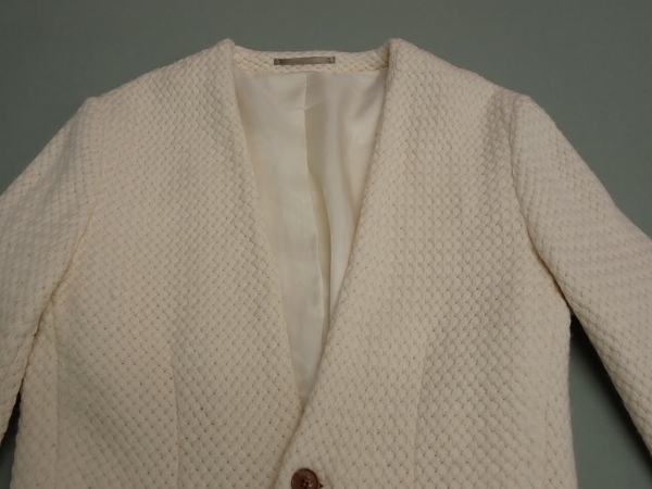 RECENCY OF MINE no color knitted jacket *44* Lee sensi.ob my n Abahouse /@B1/23*1*5-3