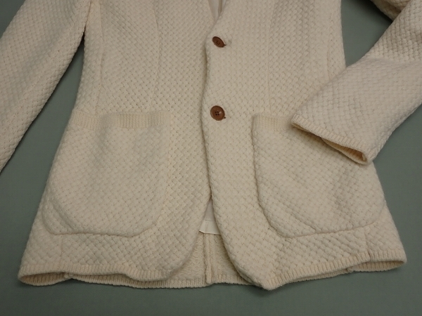 RECENCY OF MINE no color knitted jacket *44* Lee sensi.ob my n Abahouse /@B1/23*1*5-3