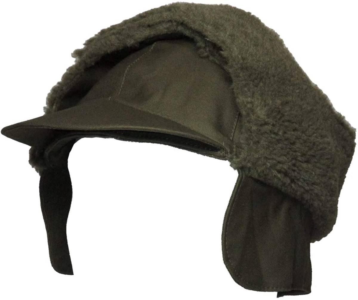 Mil-Tecドイツ軍 寒冷地用 キャップ ウールライナー 防寒 帽子 57cmの画像2