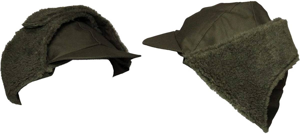 Mil-Tecドイツ軍 寒冷地用 キャップ ウールライナー 防寒 帽子 57cmの画像4