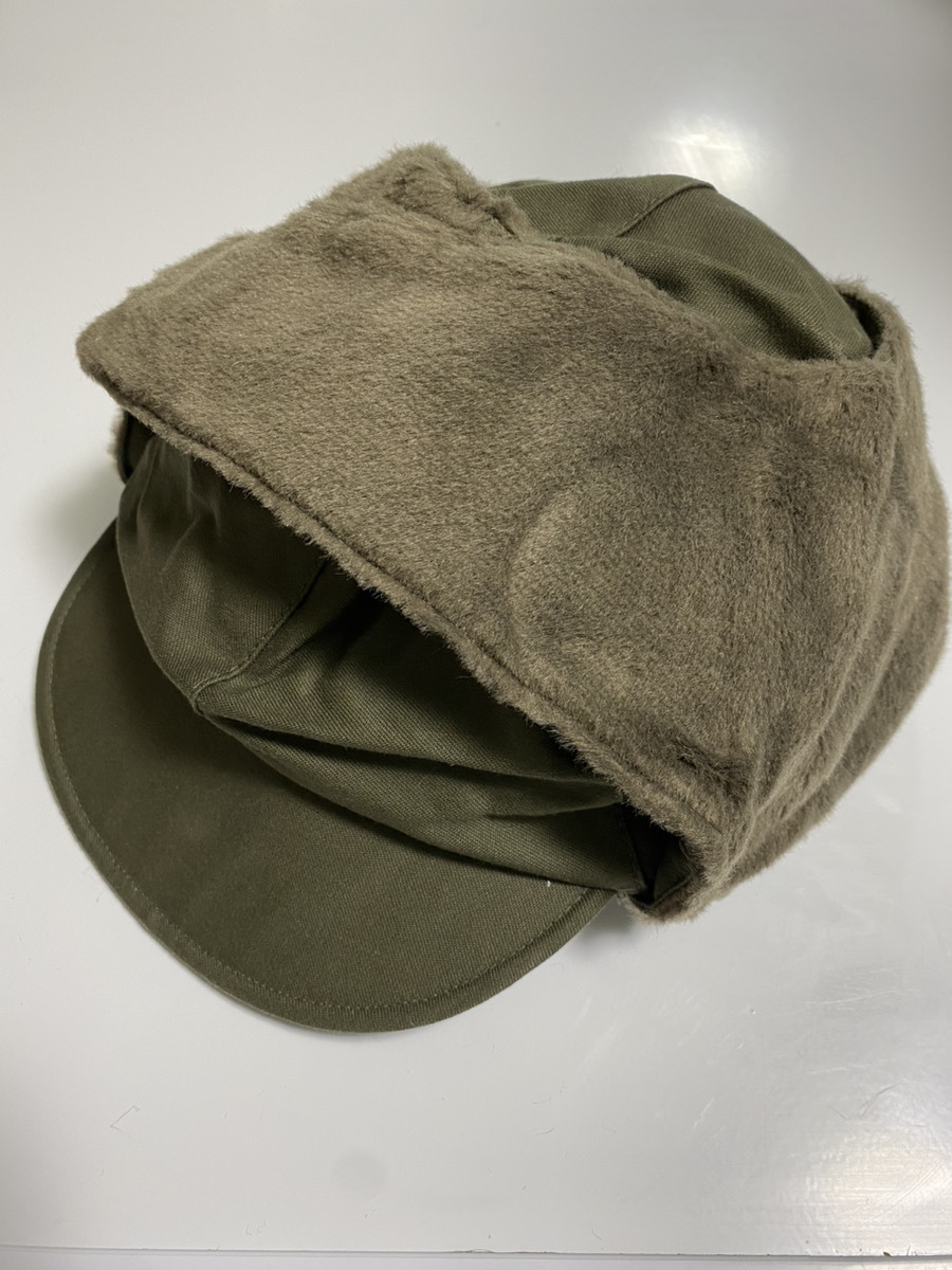 Mil-Tecドイツ軍 寒冷地用 キャップ ウールライナー 防寒 帽子 57cmの画像7