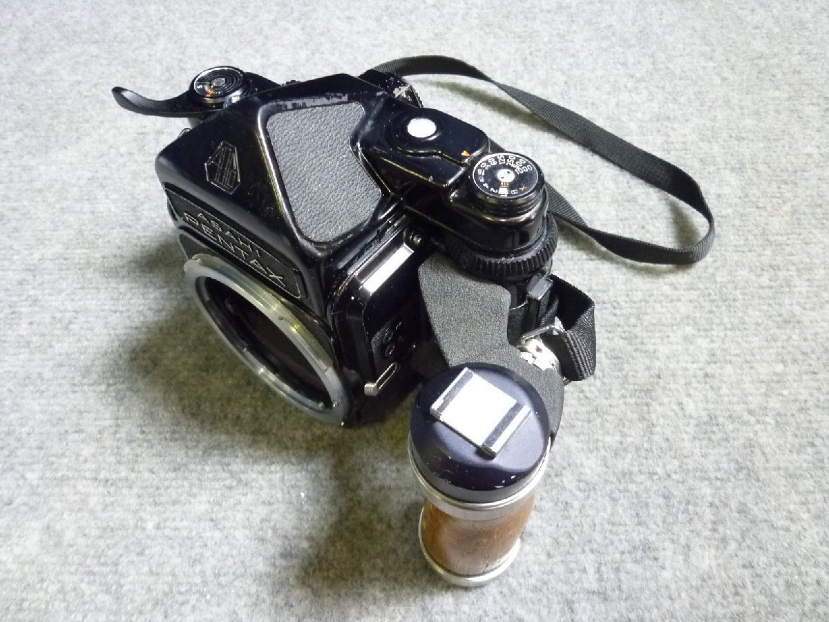 ^ ASAHI Asahi PENTAX Pentax 6×7 рукоятка для сжимания пленочный фотоаппарат ^ 37