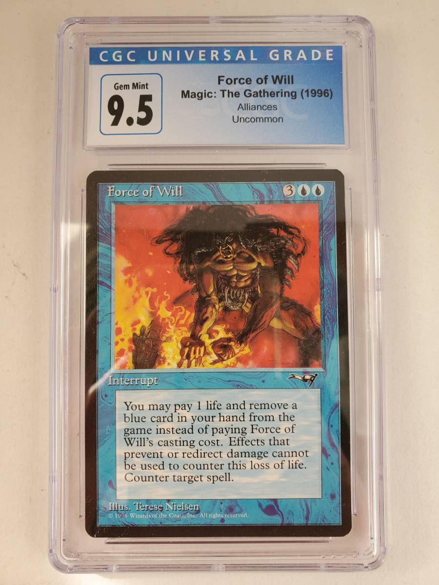 人気商品は ●MTG● AL Force of Will(英語 CGC 9.5 GEM MINT) 青 人気商品は ●MTG● AL Force of Will(英語 CGC 9.5 GEM MINT) 青