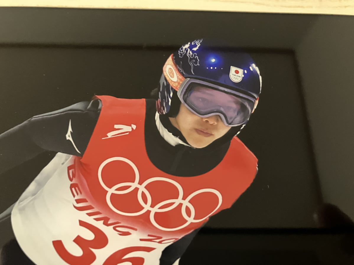 【非売品激レア】スキージャンプ 高梨沙羅選手の直筆サイン入り特製パネル 未使用美品です！の画像3