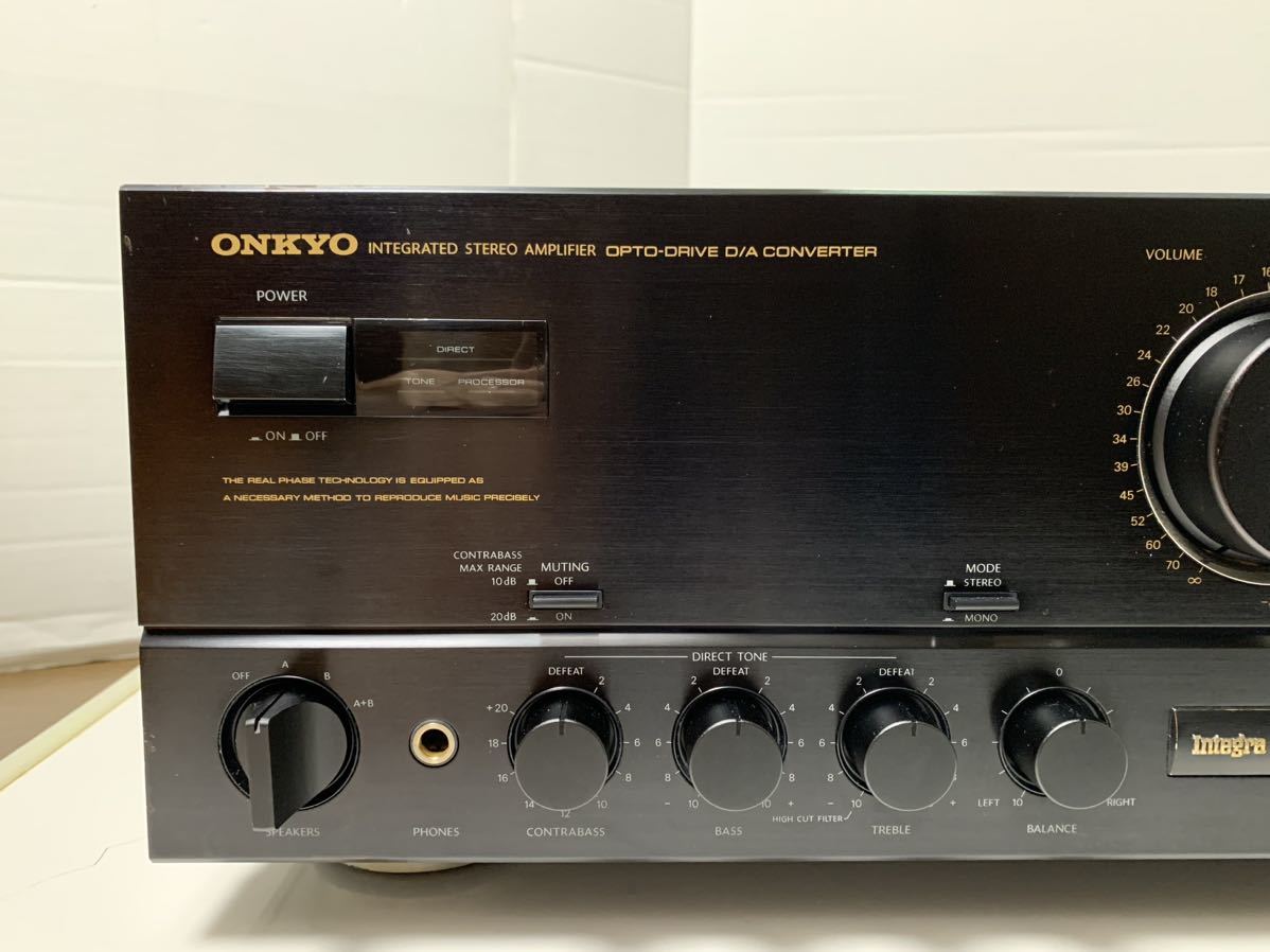 ONKYO Integra A-701XG プリメインアンプ アンプ オーディオ機器 家電 