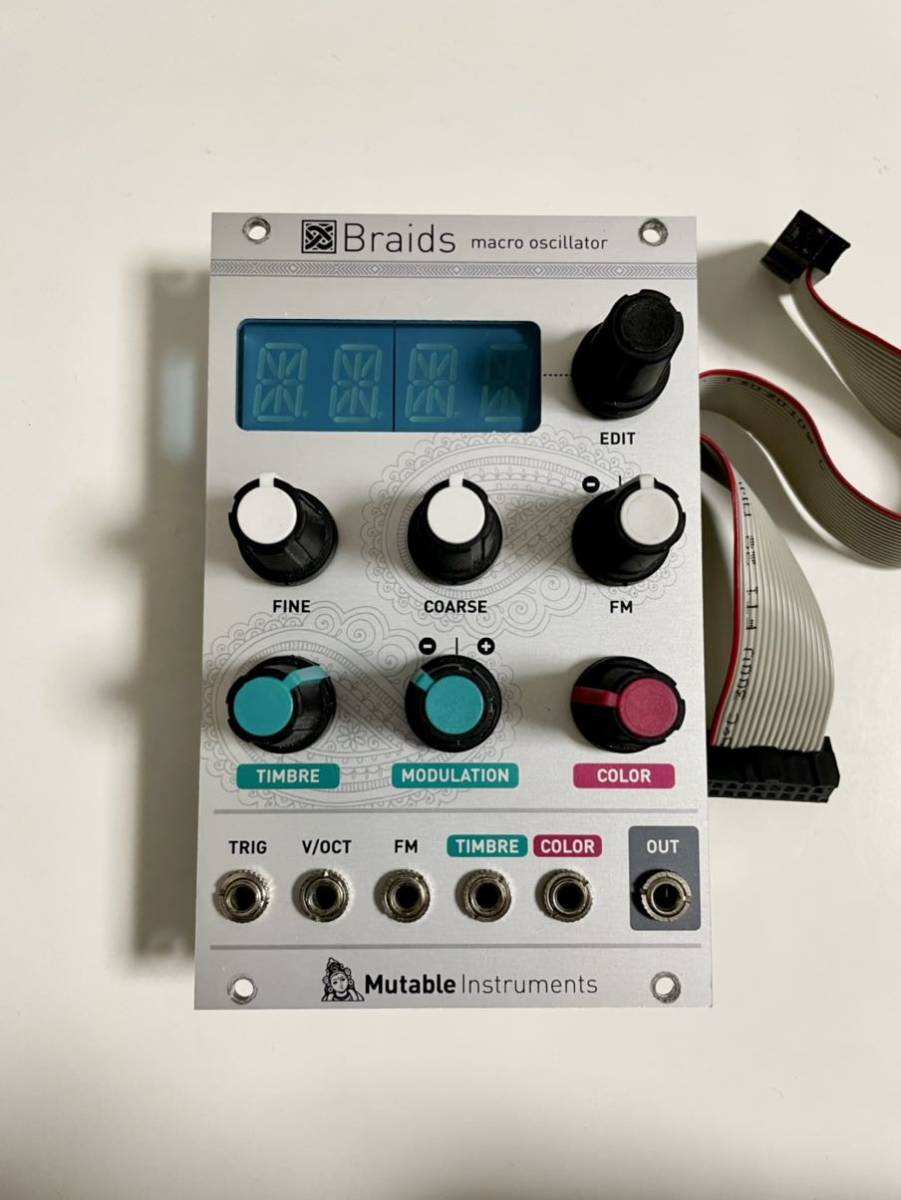 Mutable Instruments Braids モジュラーシンセ-