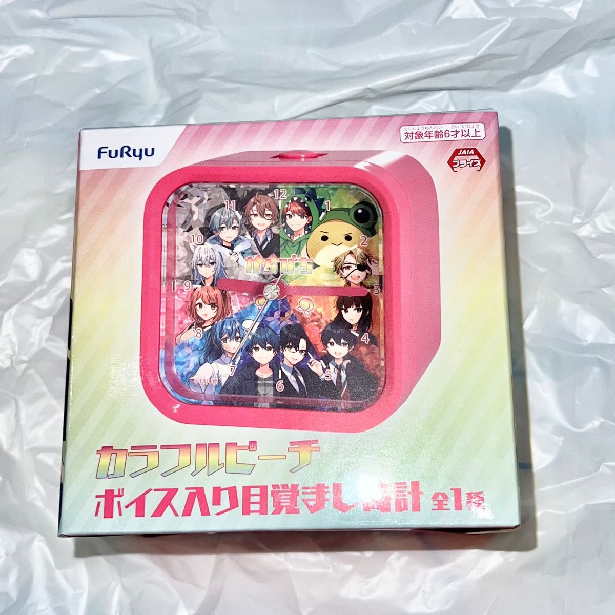 カラフルピーチ からぴち プライズ品 ボイス入り 目覚まし時計 カラフルピーチ からぴち プライズ品 ボイス入り 目覚まし時計