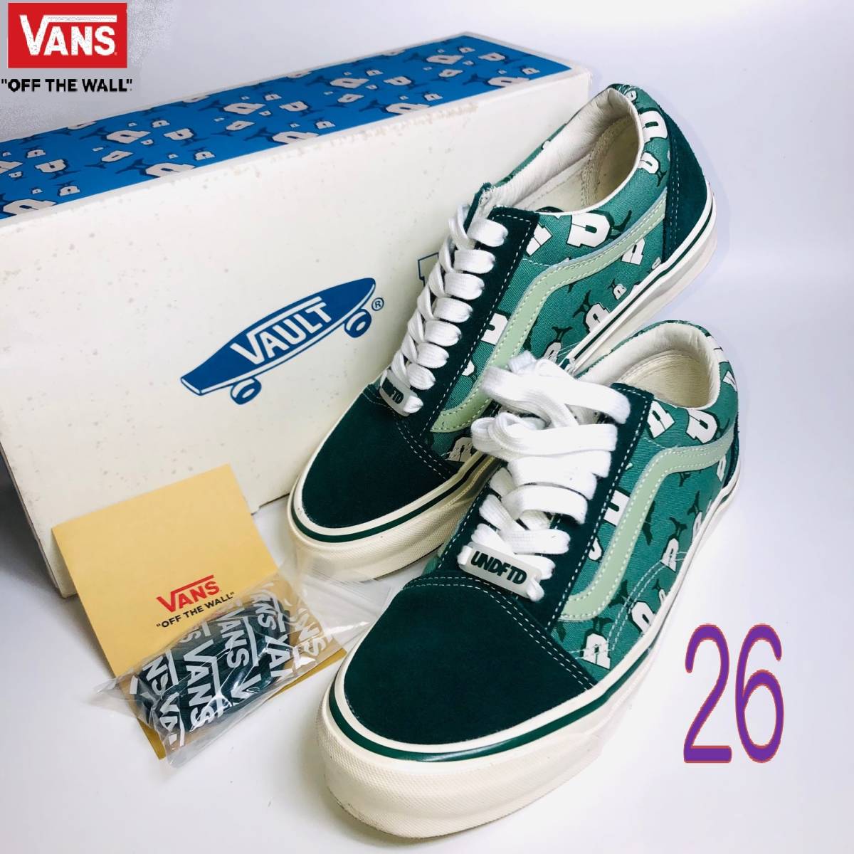 受注生産品】 【SSSランク】【未使用】【元箱付き】VANS x UNDEFEATED