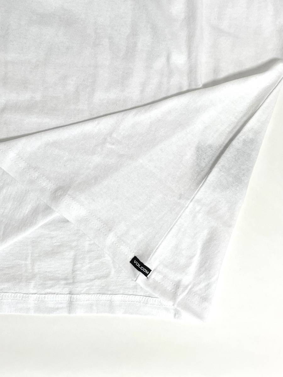 VOLCOM ボルコム A3642200WHT① メンズ XLサイズ 長袖Tシャツ プリントロンティー ロンT ホワイト色 髑髏 ヴォルコム 新品 即決 送料無料_画像5