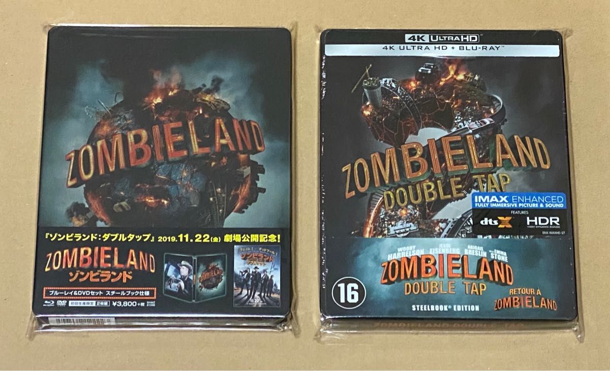 新品 ゾンビランド スチールブック 4K ULTRA HD 日本語音声・字幕 新品 ゾンビランド スチールブック 4K ULTRA HD 日本語音声