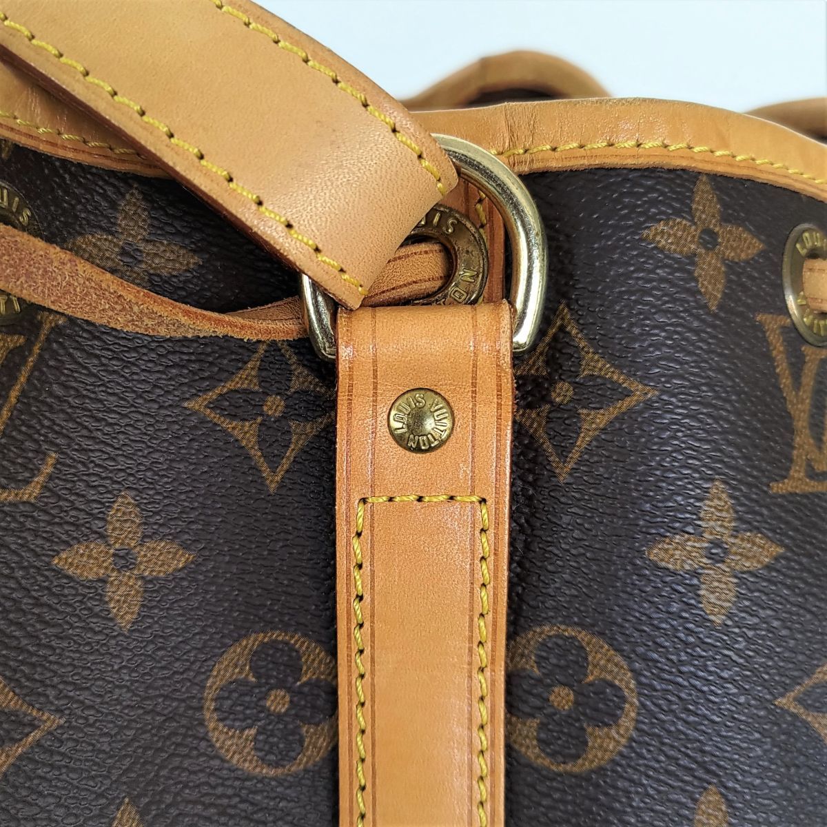 美品】1円LOUIS VUITTON ルイヴィトンモノグラムプチノエM42226 AR0968