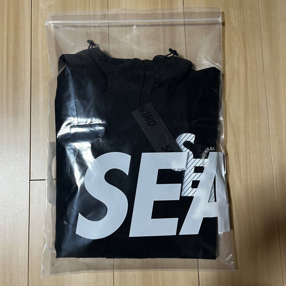 黒M wind and sea ウィンダンシー FIELD SHELL PARKA ウインド