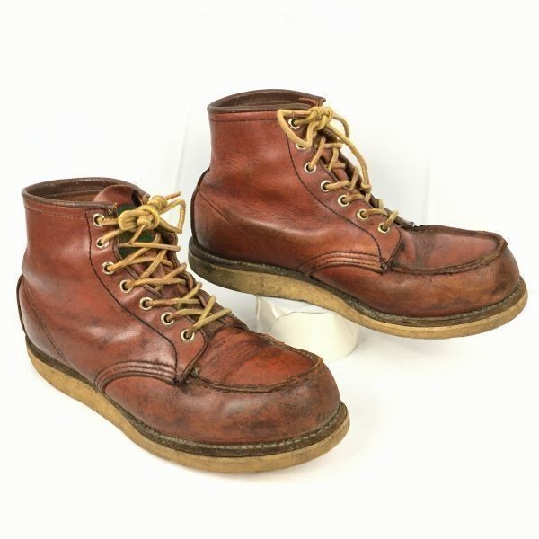 超ポイントアップ祭 90s半円犬タグ ビンテージ RED WING/レッド