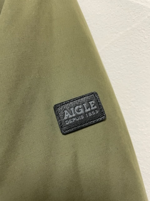 エーグル　AIGLE リバーシブルフード付きジャケット　美品　サイズ38_画像6