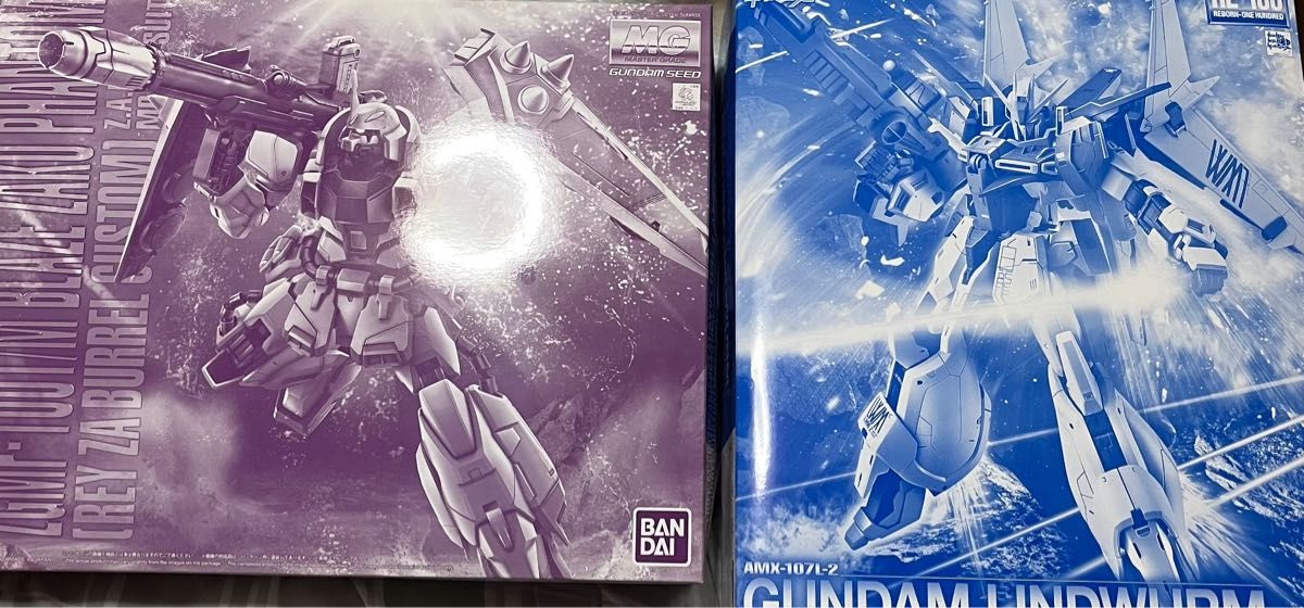 RE 1/100 ガンダムリントヴルム MGブレイズザクファントム